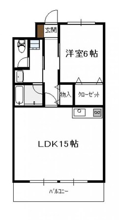 パークコート老松の物件間取画像